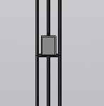 3D-Модель стенда "Лифт". Вид спереди